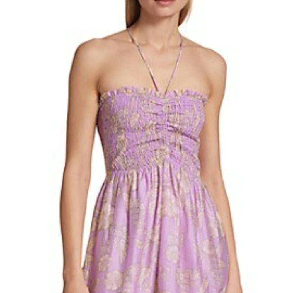 Kivari Elzette Shirred Maxidress
